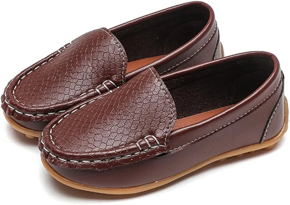 Toddler Slip-on Shoes Boys Loafers Candy Colors Girls Moccasins