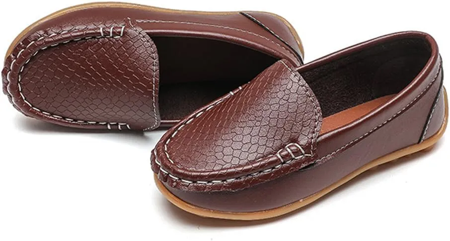 Toddler Slip-on Shoes Boys Loafers Candy Colors Girls Moccasins