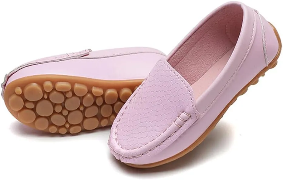 Toddler Slip-on Shoes Boys Loafers Candy Colors Girls Moccasins