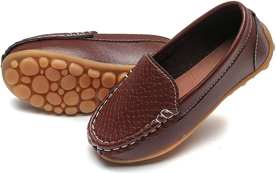 Toddler Slip-on Shoes Boys Loafers Candy Colors Girls Moccasins
