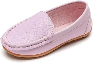 Toddler Slip-on Shoes Boys Loafers Candy Colors Girls Moccasins