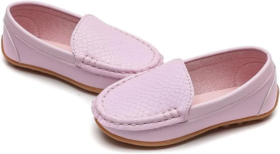 Toddler Slip-on Shoes Boys Loafers Candy Colors Girls Moccasins