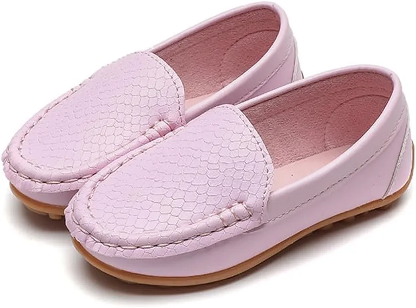 Toddler Slip-on Shoes Boys Loafers Candy Colors Girls Moccasins