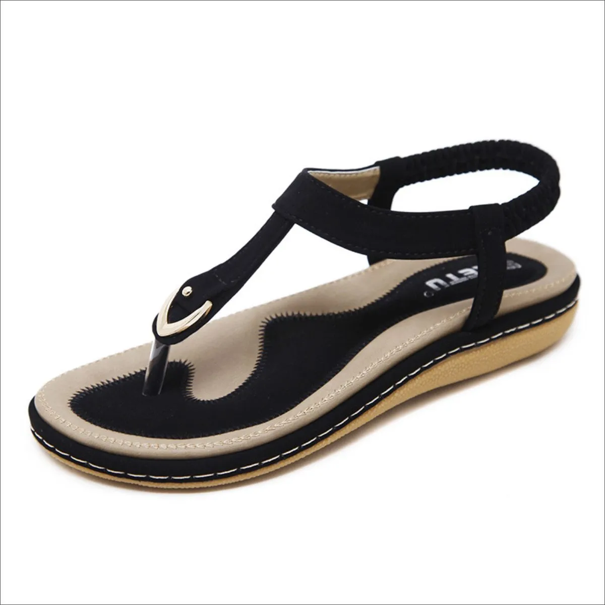 Toe Post Flats Sandals