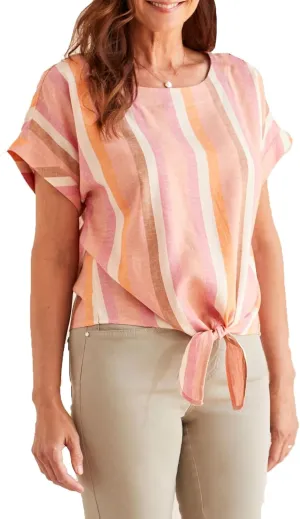 Tribal Women's Boat Neck Dolman Blouse