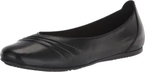 Trotters Women's Ballet Flat, Black, 10 Wide
