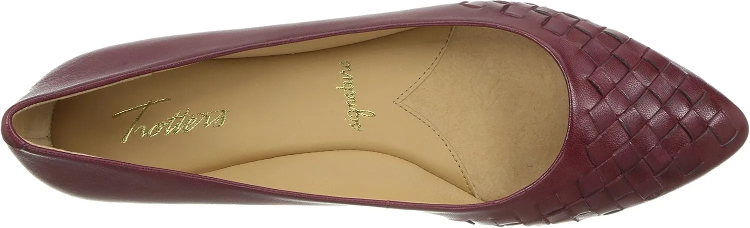 Trotters Women's Estee Woven Ballet Flat