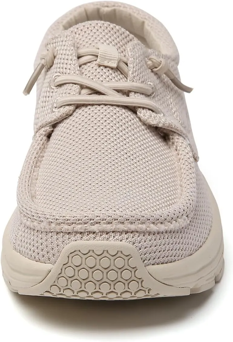 TSIODFO Women's Boat Loafers Casual Walking Shoes