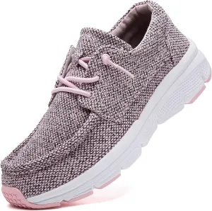 TSIODFO Women's Boat Loafers Casual Walking Shoes