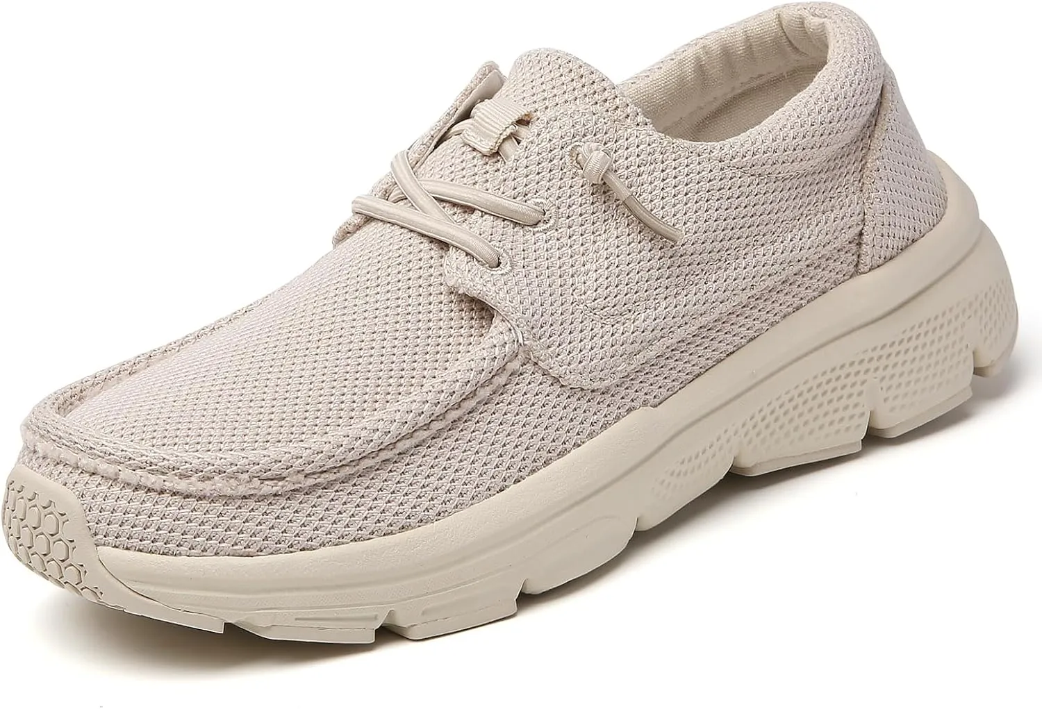 TSIODFO Women's Boat Loafers Casual Walking Shoes