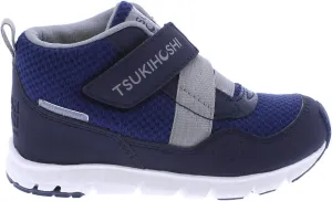 TSUKIHOSHI 7510 Tokyo Waterproof Strap-Closure Machine-Washable Child Sneaker Shoe with Wide Toe Box and Slip-Resistant, Non-Marking Outsole - for Toddlers and Little Kids, Ages 1-8