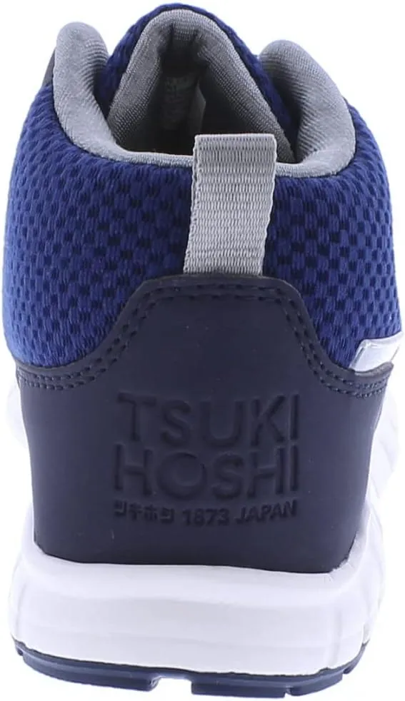 TSUKIHOSHI 7510 Tokyo Waterproof Strap-Closure Machine-Washable Child Sneaker Shoe with Wide Toe Box and Slip-Resistant, Non-Marking Outsole - for Toddlers and Little Kids, Ages 1-8