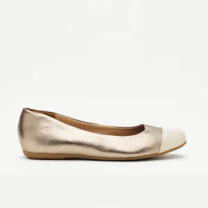 Two Tone Ballet Flats