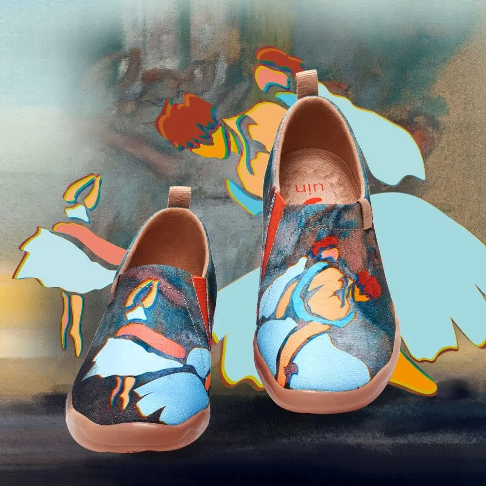 UIN x National Gallery Collaboration Slip On Art Travel Shoes