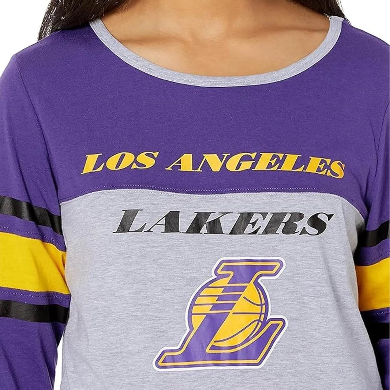 Ultra Game Women's T Raglan Baseball 3/4 Long Sleeve Tee Shirt