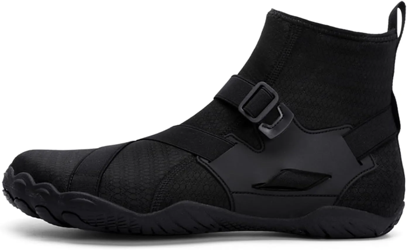UMANPOO Men Water Shoes Women Barefoot Slip on Sneaker Swim Aqua Beach Running Walking Hiking Cycling Non Slip High Top