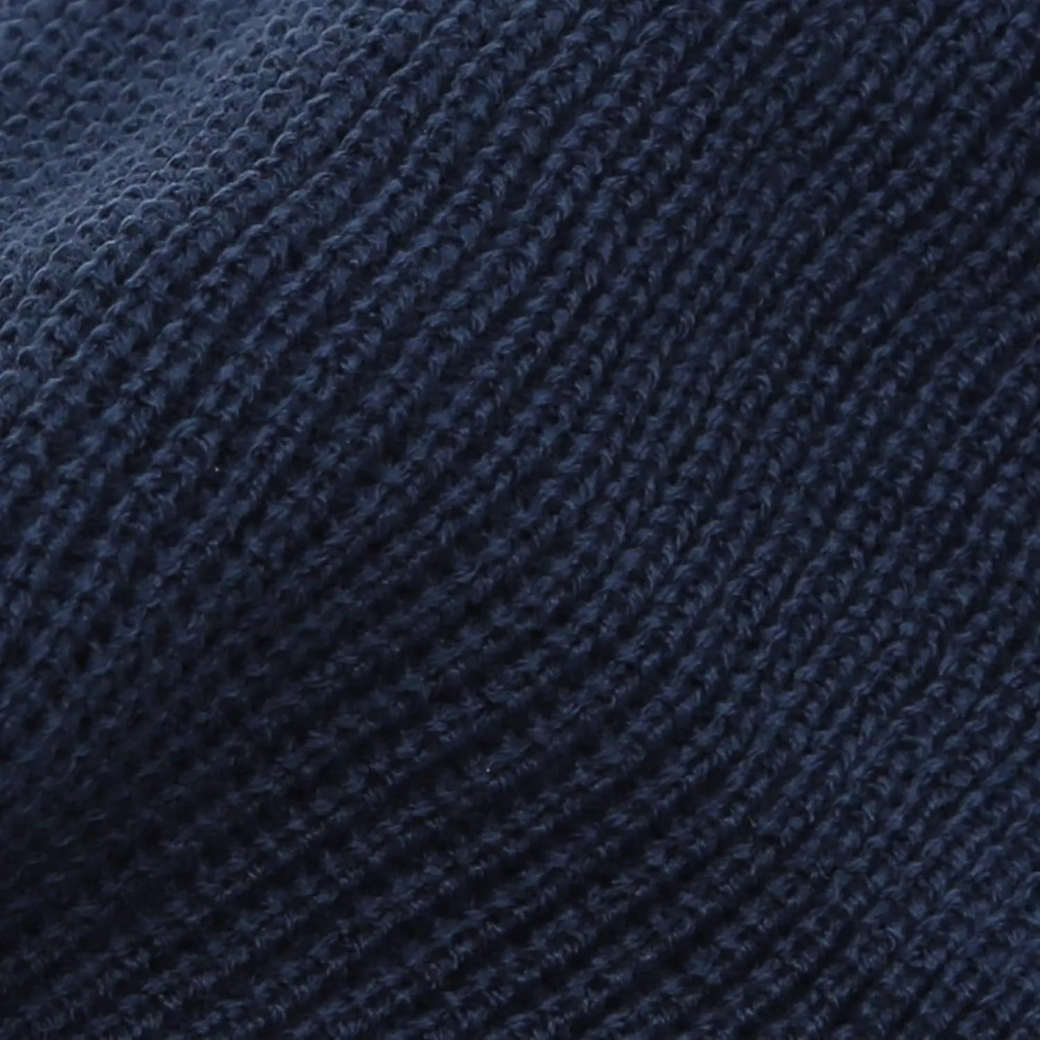 UNDERCONTROL Logo Label Patch Unisex Fall Winter Short Thick Cuffed Rollup Warm Beanie Korea Trawler Fisherman Knit Skull Hat