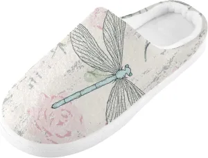 Unisex Memory Foam Slippers Non-Skid Slip-on Soft Warm Sole Fleece Shoes 6-17