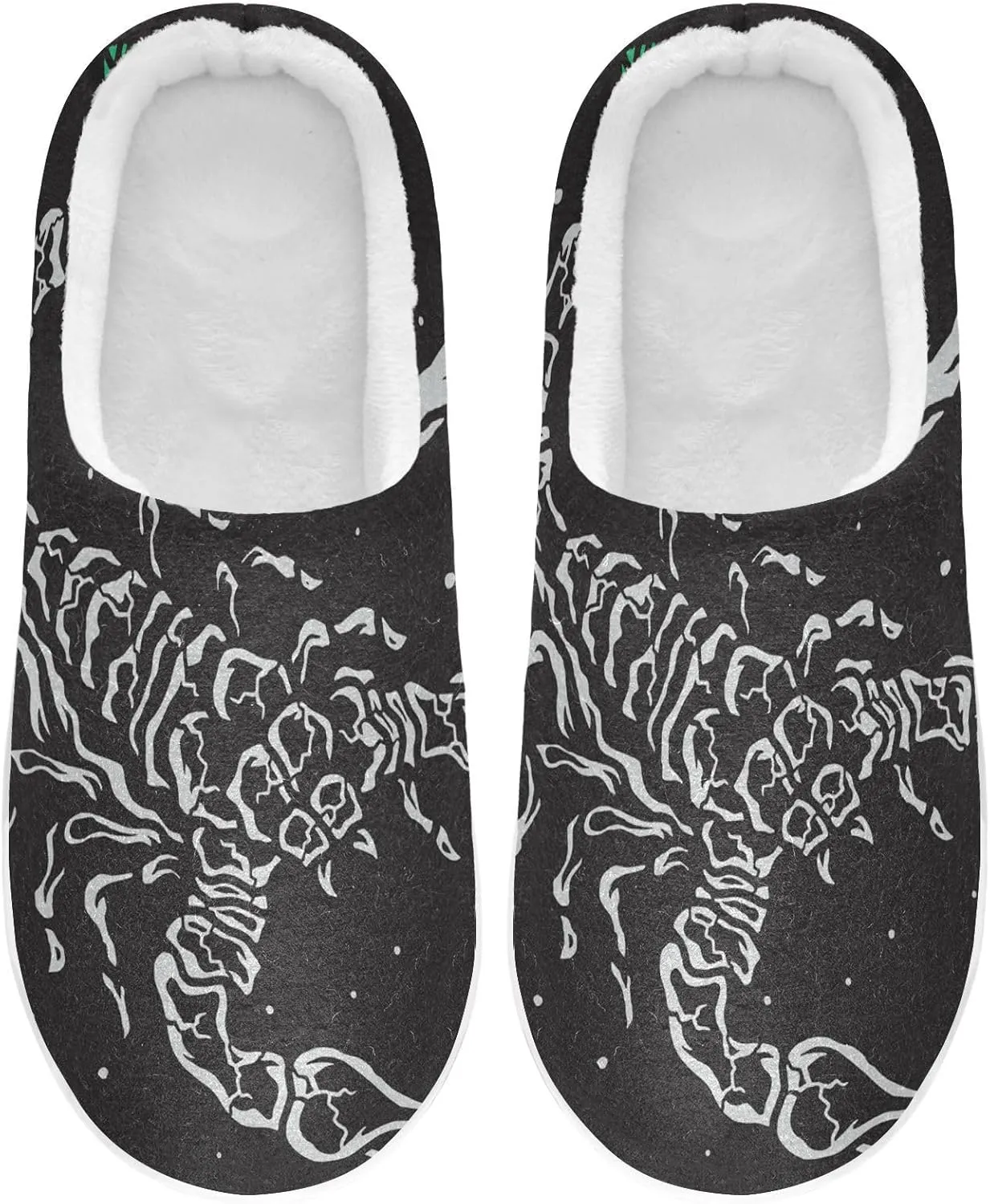 Unisex Memory Foam Slippers Non-Skid Slip-on Soft Warm Sole Fleece Shoes 6-17
