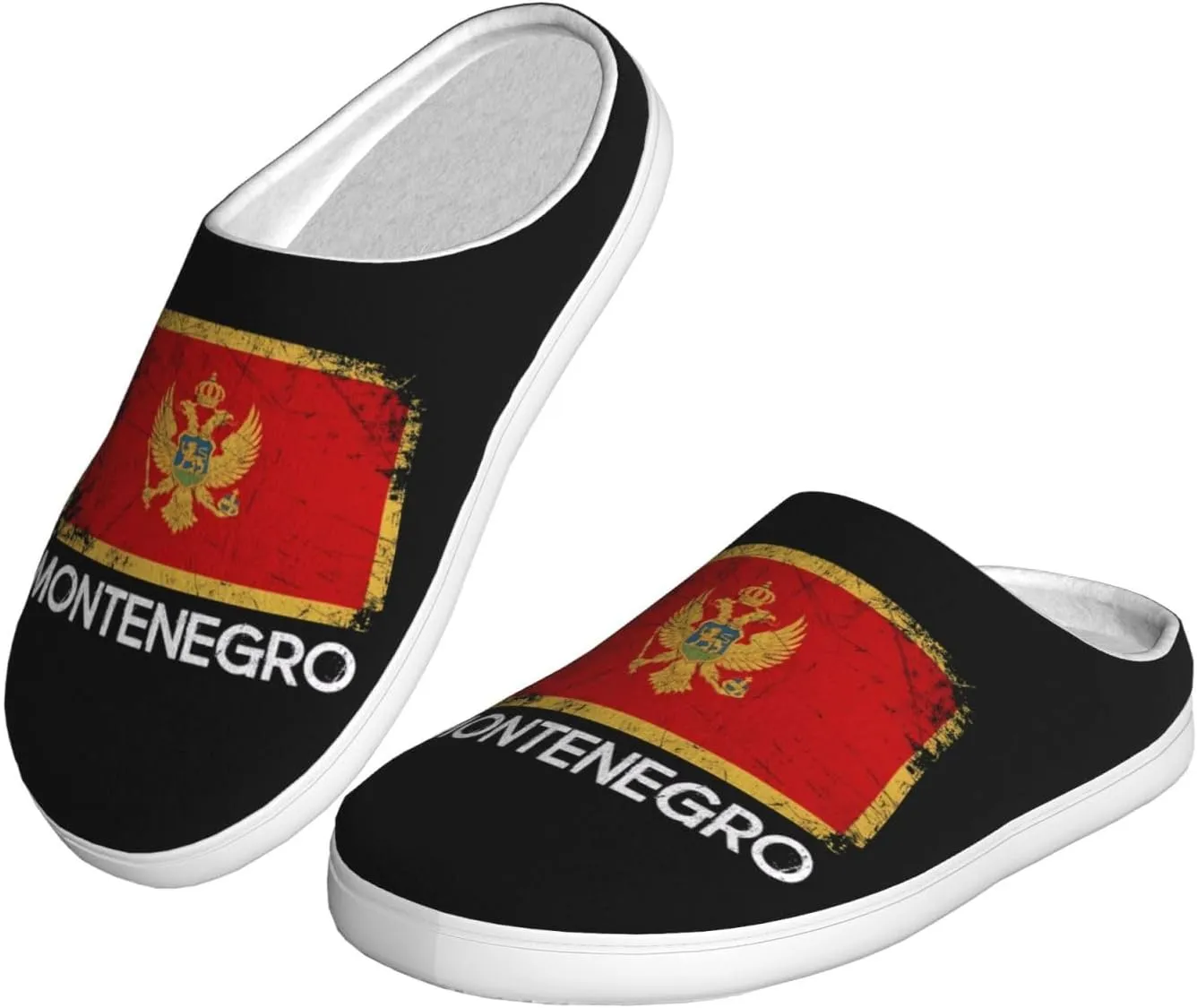 Unisex Slippers Winter Warm Non-Slip Fluffy Slippers Slip-On Plush Slippers House Slippers For Women Men Shoes Gifts