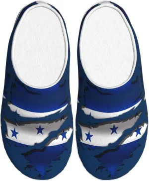 Unisex Slippers Winter Warm Non-Slip Fluffy Slippers Slip-On Plush Slippers House Slippers For Women Men Shoes Gifts