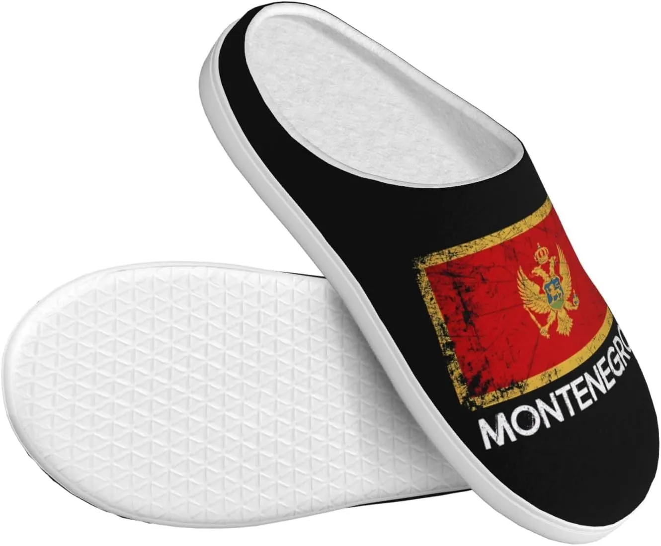 Unisex Slippers Winter Warm Non-Slip Fluffy Slippers Slip-On Plush Slippers House Slippers For Women Men Shoes Gifts