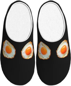 Unisex Warm Slippers Non-Slip Winter Fluffy Slippers Slip-On Plush Slippers Bedroom Slippers House Shoes For Men Women