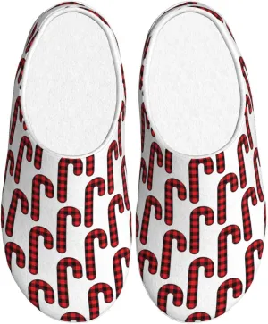 Unisex Warm Slippers Non-Slip Winter Fluffy Slippers Slip-On Plush Slippers Bedroom Slippers House Shoes For Men Women