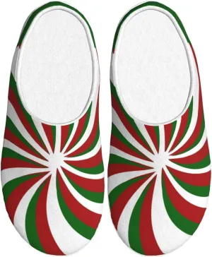 Unisex Warm Slippers Non-Slip Winter Fluffy Slippers Slip-On Plush Slippers Bedroom Slippers House Shoes For Men Women