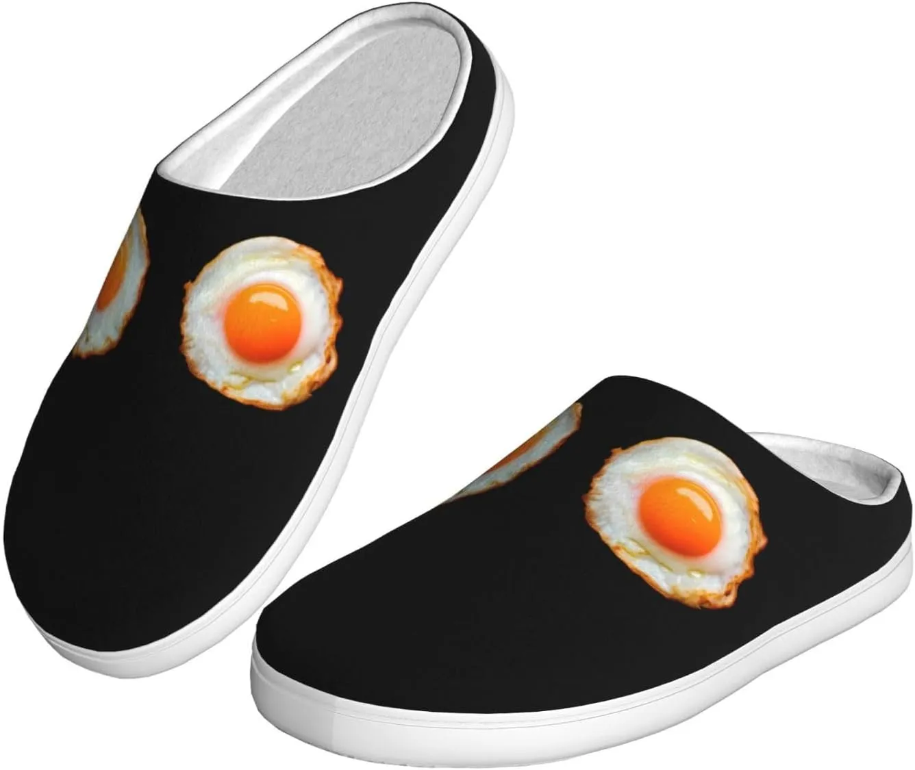 Unisex Warm Slippers Non-Slip Winter Fluffy Slippers Slip-On Plush Slippers Bedroom Slippers House Shoes For Men Women