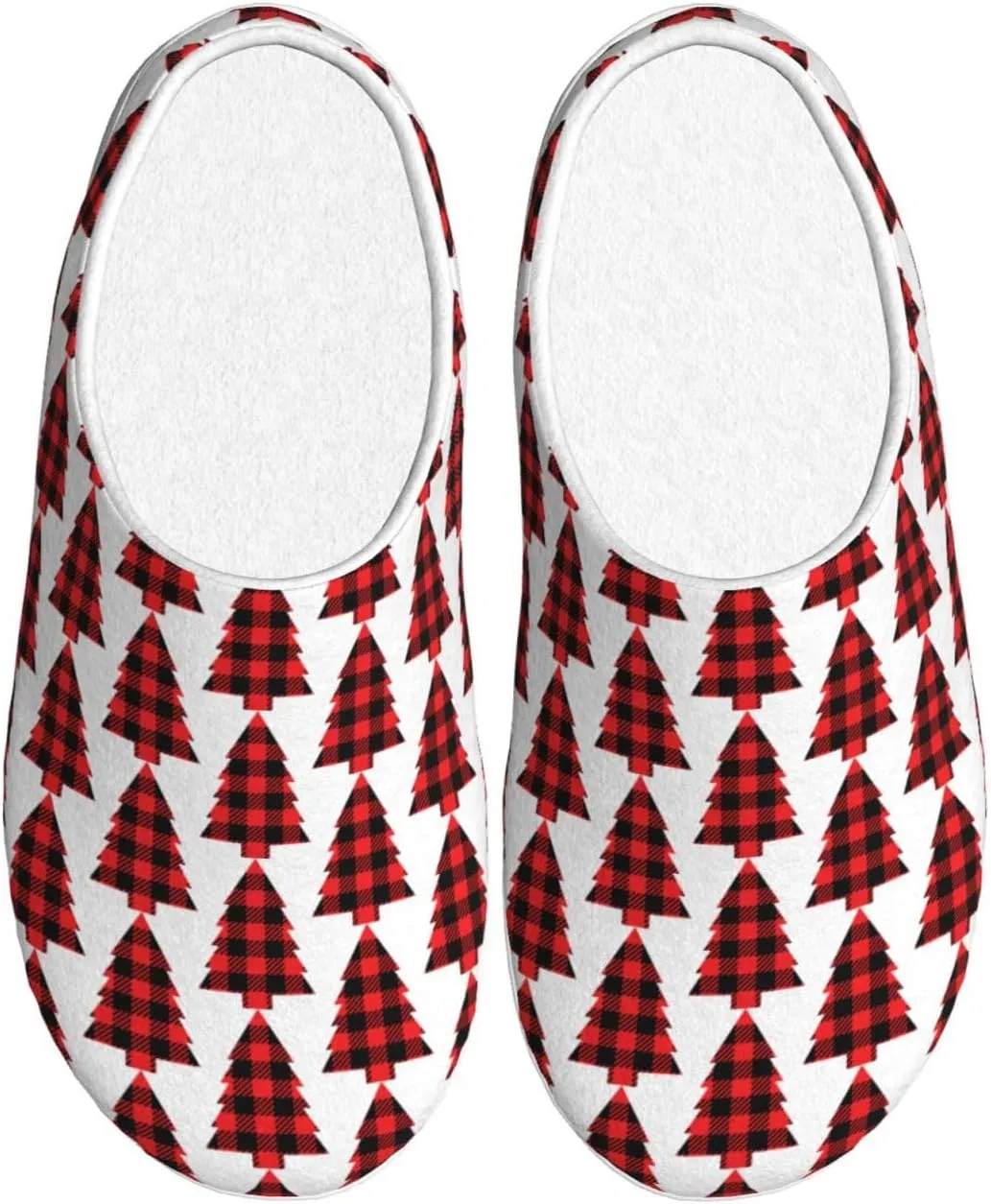 Unisex Warm Slippers Non-Slip Winter Fluffy Slippers Slip-On Plush Slippers Bedroom Slippers House Shoes For Men Women