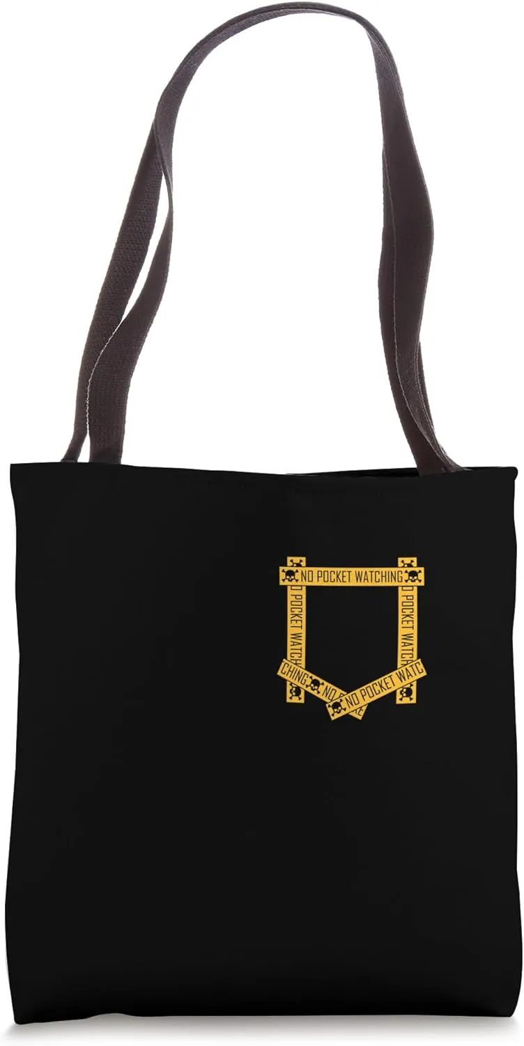 University Varsity-Gold Absolutely No Pocket Watching! Tote Bag