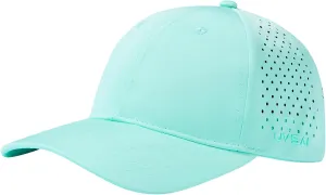 UPF 50  Performance Water Resistant Baseball Cap Lightweight Breathable Hat Golf Running Boat Hiking for Men Women