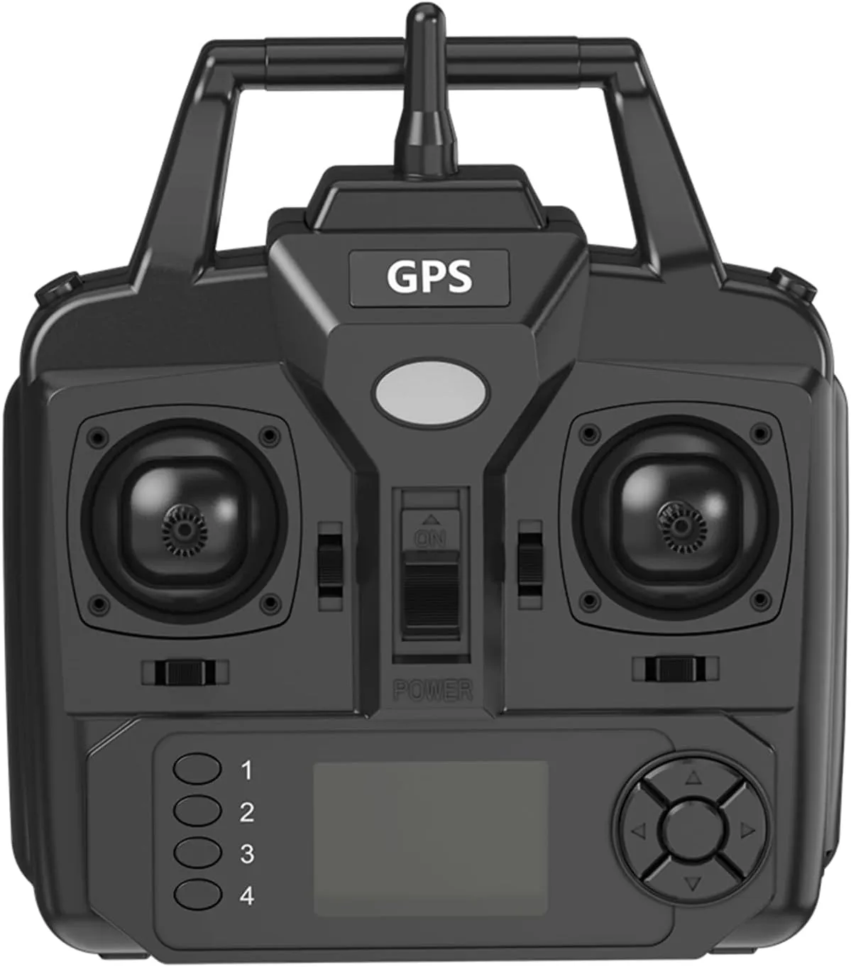 V020 GPS Fishing Bait Boat Remote Controller, Wireless LCD Display, 400 500m Range, Ergonomic Design, for Fishing Enthusiasts
