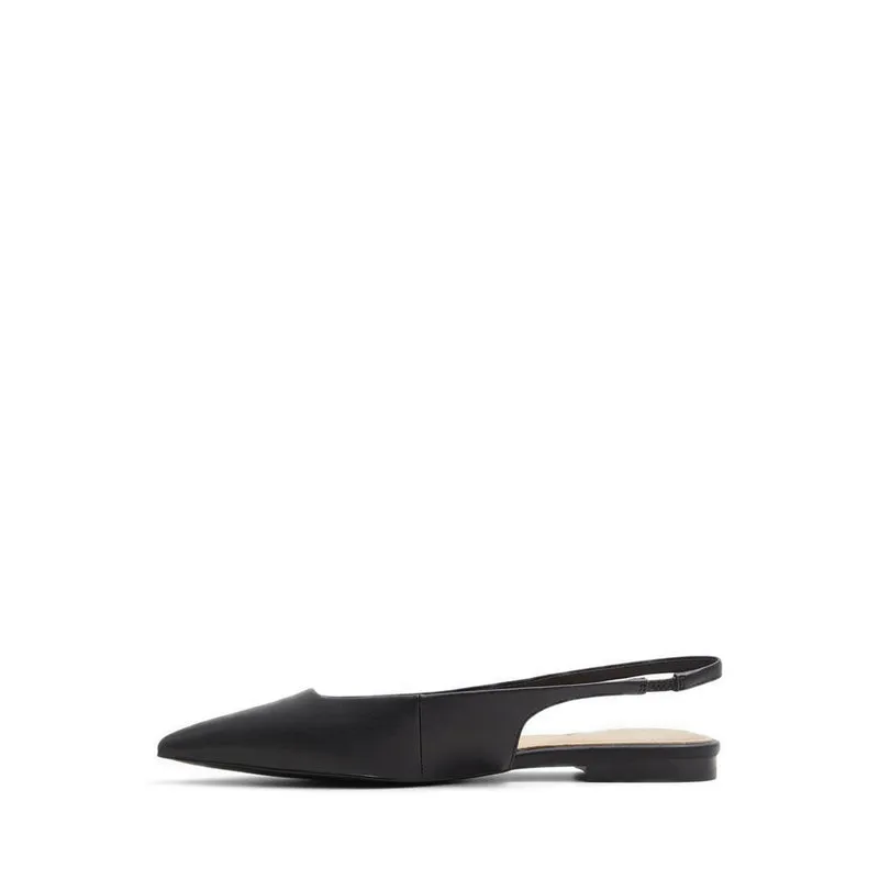 Valegyn Women Sling Back Ballerina Flats - Black