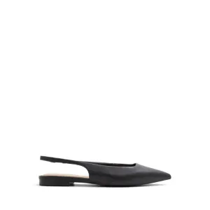 Valegyn Women Sling Back Ballerina Flats - Black