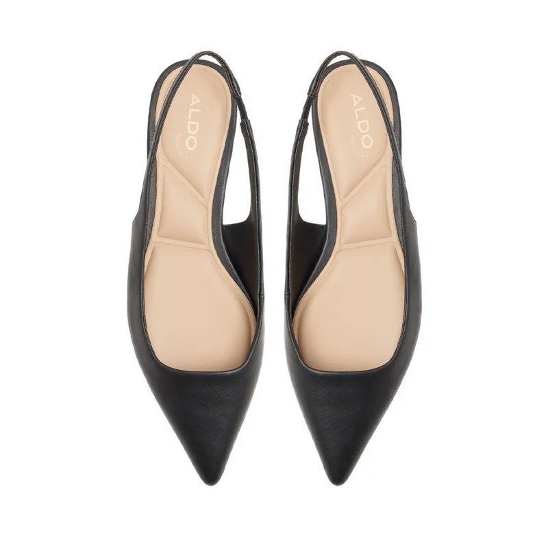 Valegyn Women Sling Back Ballerina Flats - Black