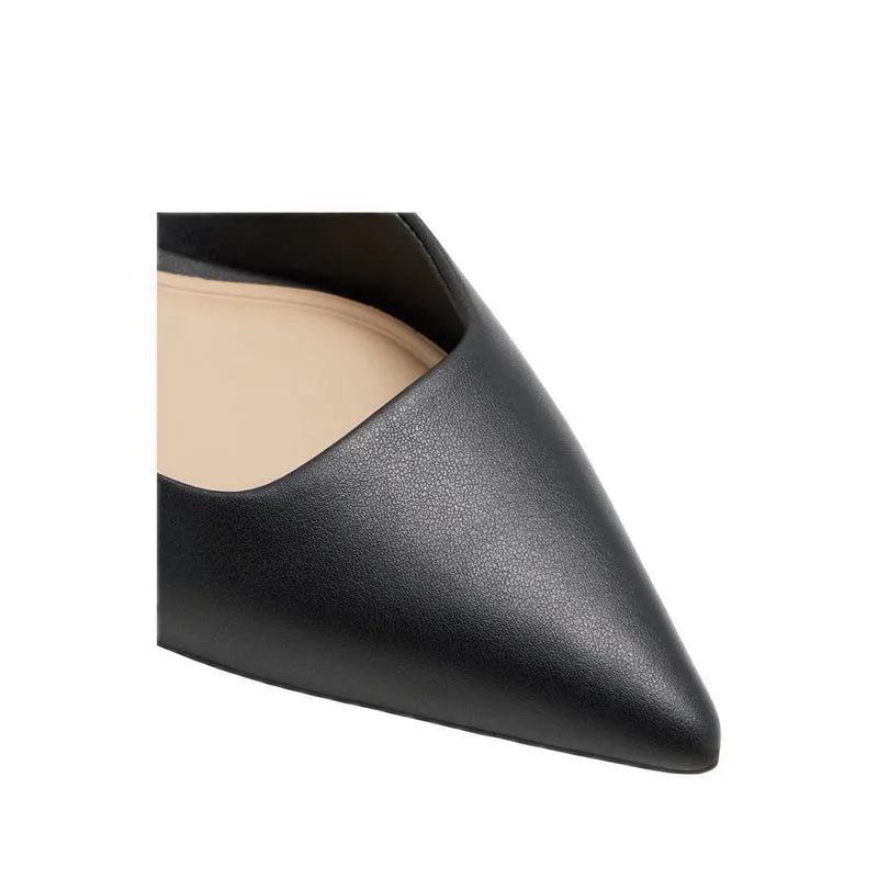 Valegyn Women Sling Back Ballerina Flats - Black