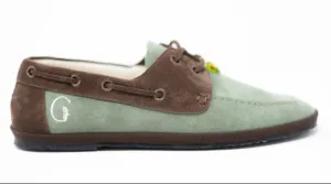 Venetian Essence in light green By Gondolina Shoes
