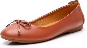 VenusCelia Women's Bowknot Ballet Dance Flat Shoe