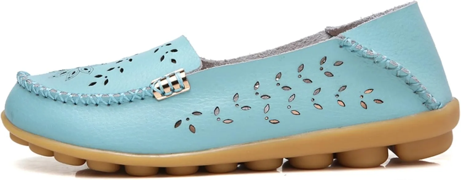VenusCelia Women's Comfort Walking Boat Shoe