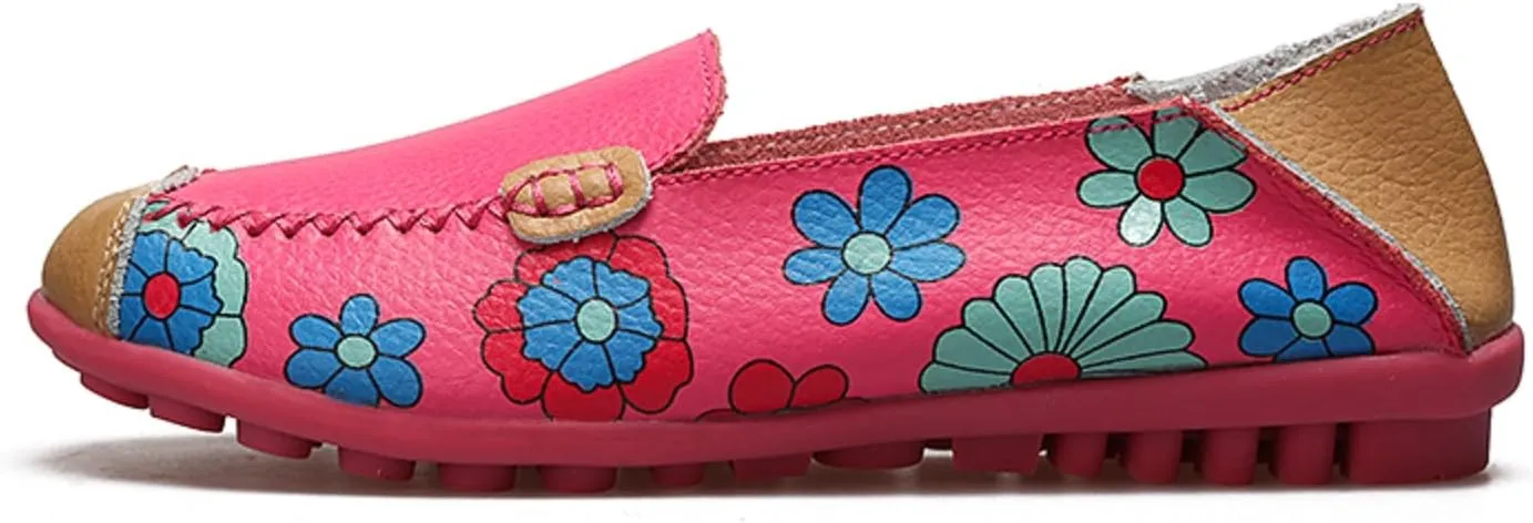 VenusCelia Women's Comfort Walking Boat Shoe