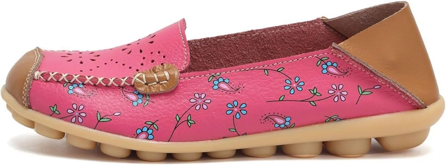 VenusCelia Women's Comfort Walking Boat Shoe