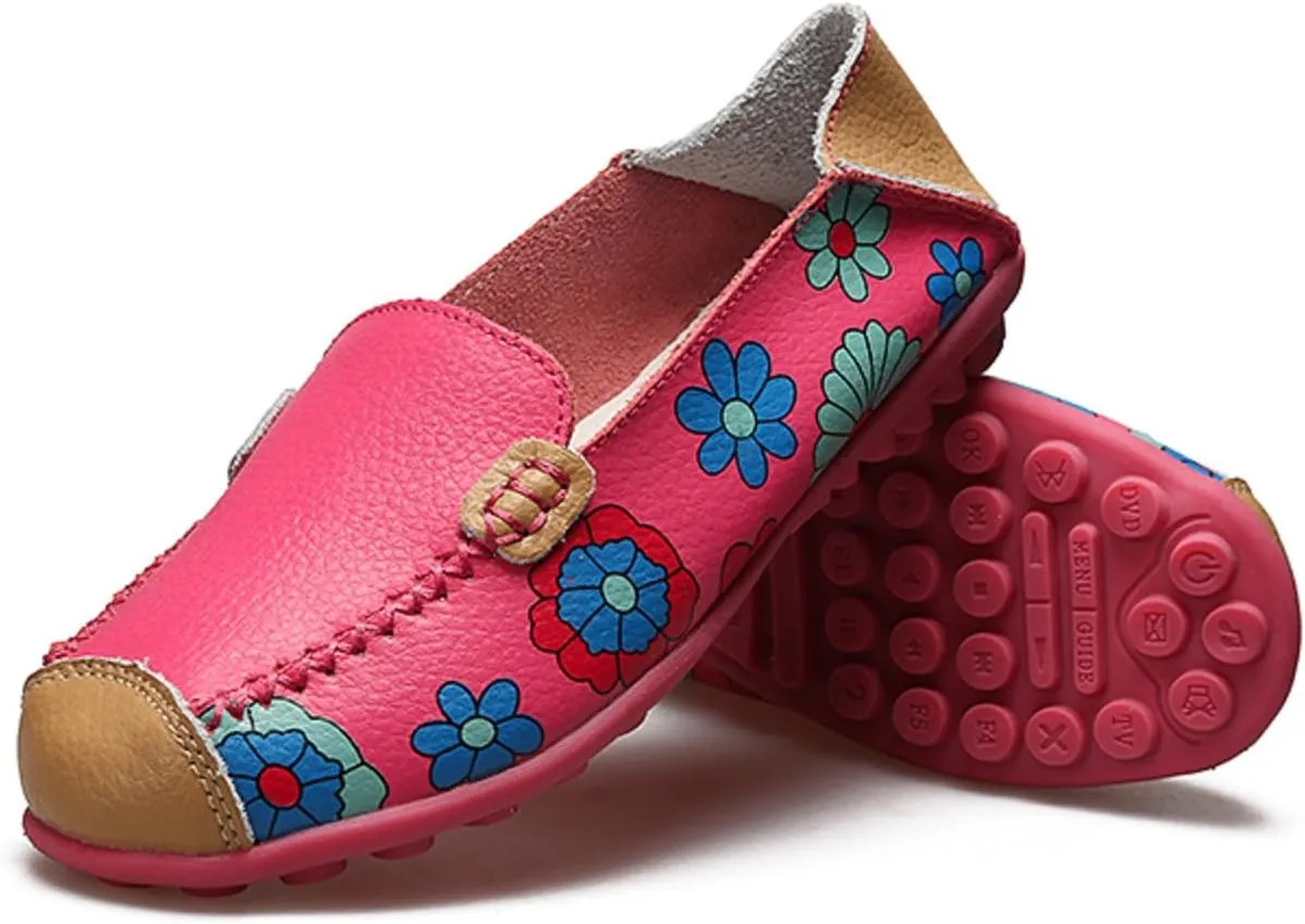 VenusCelia Women's Comfort Walking Boat Shoe