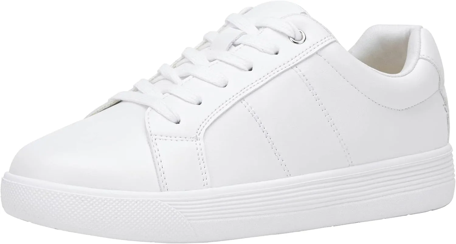 Vepose White Casual Walking Sneakers for Women Fashion Comfortable Slip On Low Top 8013 Shoes