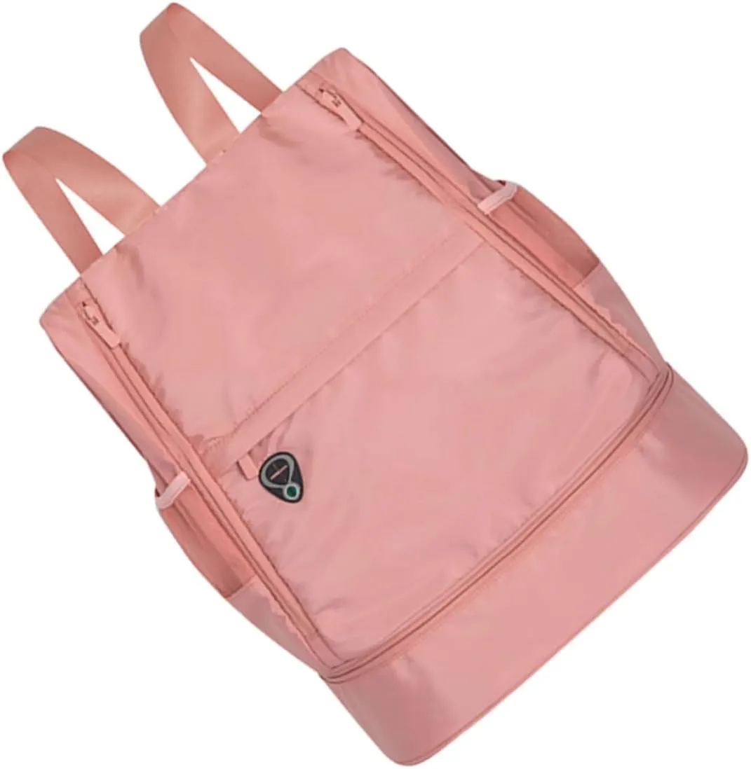 VICASKY Waterproof Duffel Bag Small Waterproof Bag Casual Backpack Ball Shoe Compartment Multi-functional Sports Gym