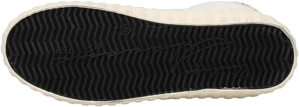 Vintage Havana Womens Beyond Metallic Cow Lace Up Sneakers Shoes Casual - Off White