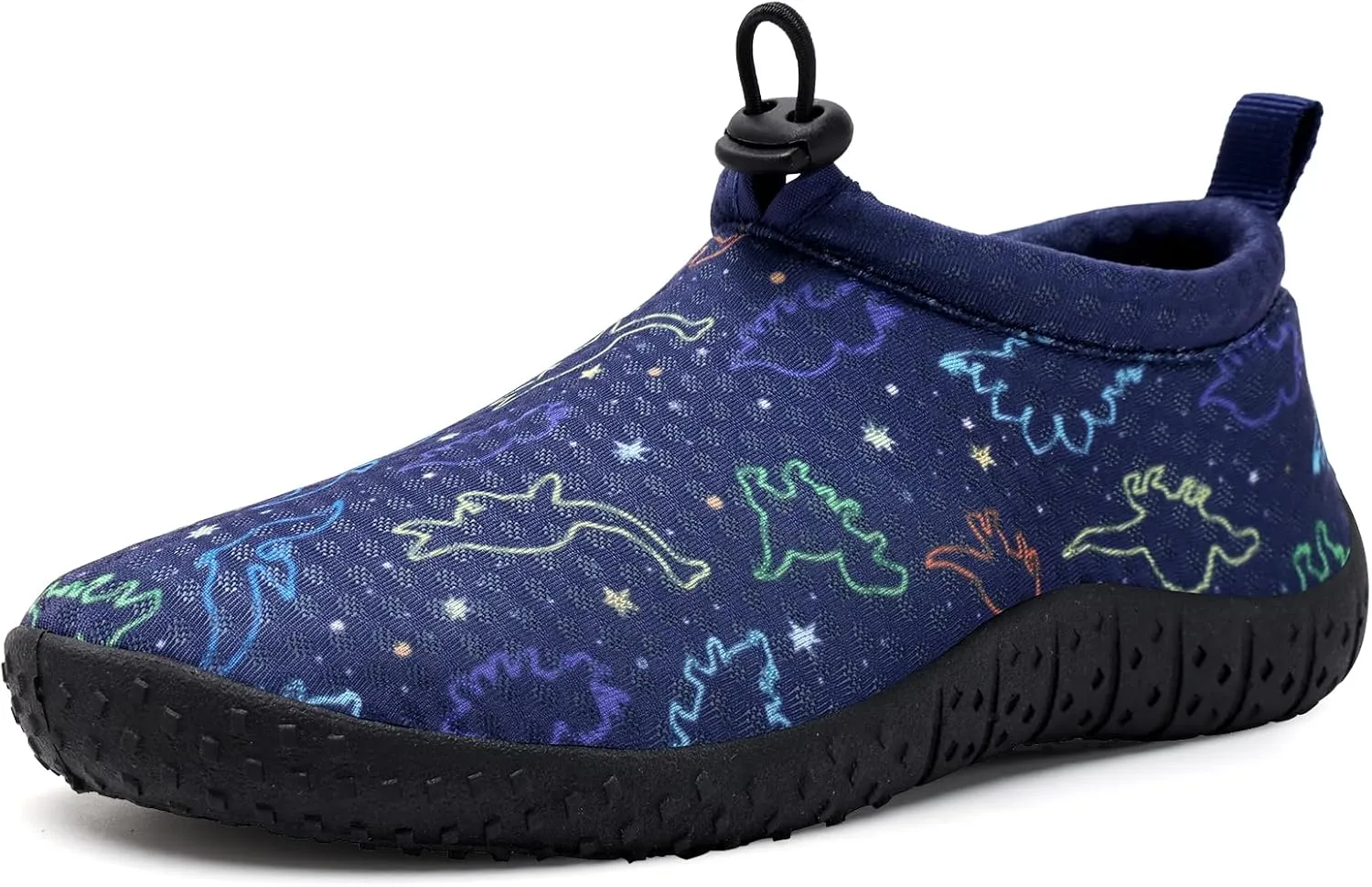 WateLves Toddler Water Shoes Kids Boys and Girls Quick Dry Lightweight Non-Slip Aqua Swim Socks with Flexible Thick Sole for Beach, Pool, Surfing