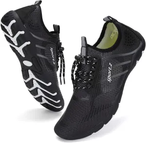 WateLves Water Shoes Mens Womens Barefoot Beach Swim Shoes Quick-Dry Aqua Socks for Surf Pool Yoga Water Aerobics