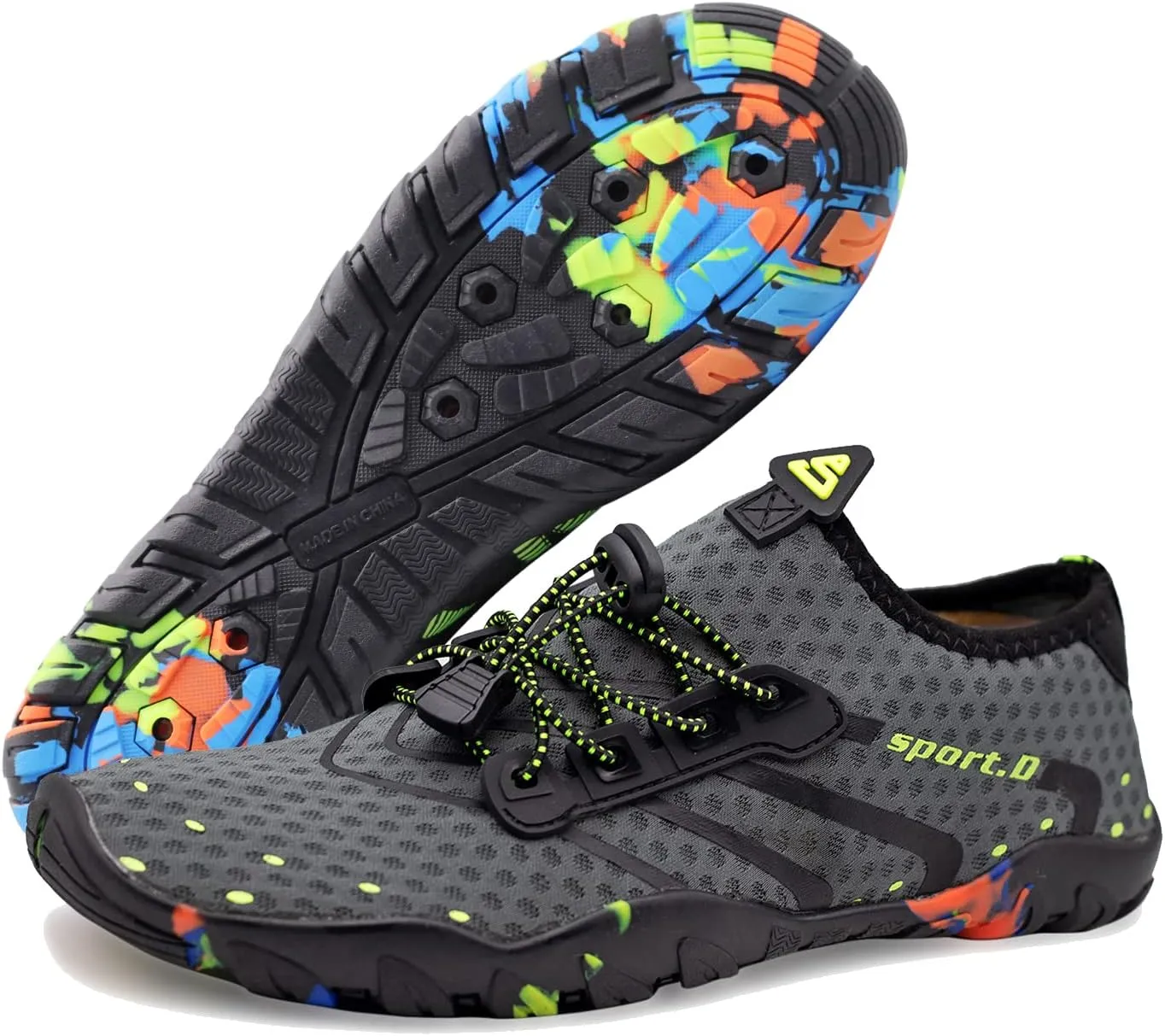Water Shoes for Women Men, Quick Dry Barefoot Aqua Shoes Beach Swim Sports Outdoor Hiking Diving Surf